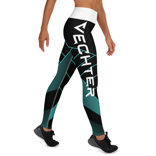 'VictoryLeggings' Geo Blue - Victory Collection