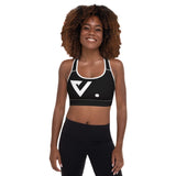 'VictoryPaddedSportsBra' Black - Victory Collection